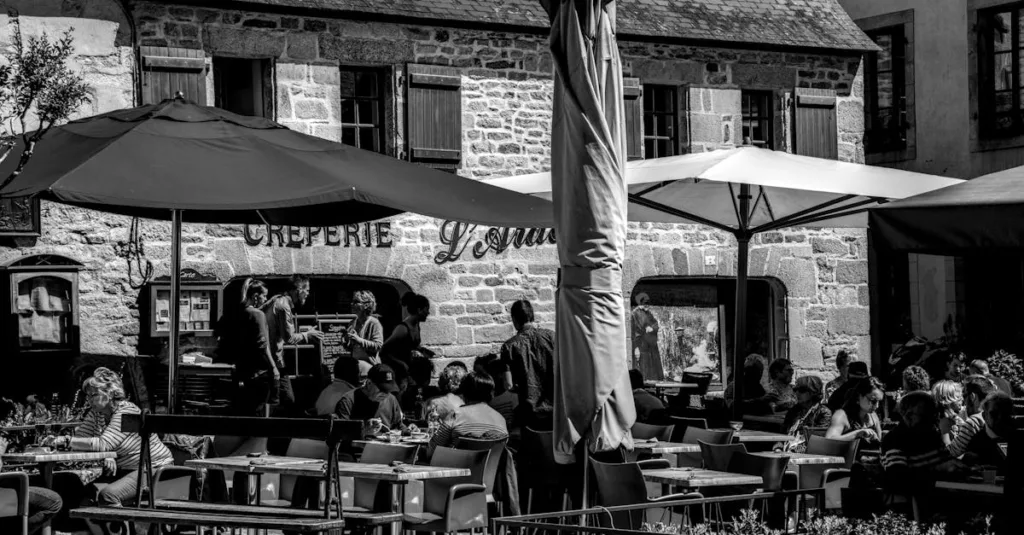 découvrez notre restaurant français chaleureux où la cuisine traditionnelle et l'ambiance conviviale vous transportent au cœur de la france.